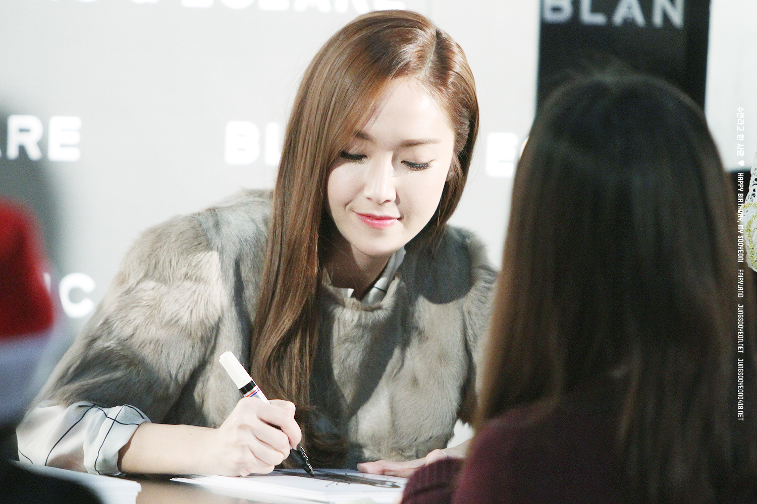[PIC][22-12-2014]Jessica tham dự buổi fansign cho "BLANC&ECLARE" chi nhánh Seoul, Hàn Quốc vào chiều nay 2455A14A55311FBF23366E