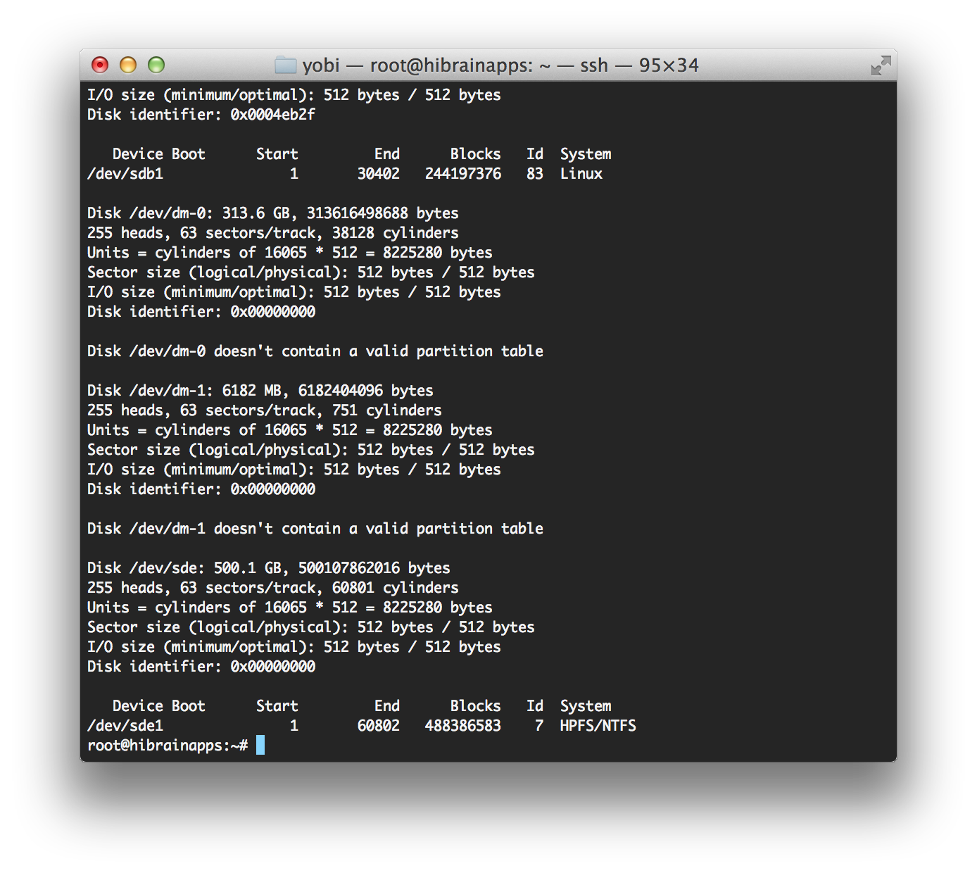 fdisk